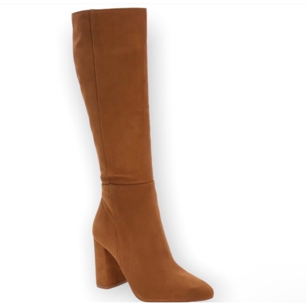 Steve Madden Ninny Boots in Camel Nubk Suede Size 9​​​